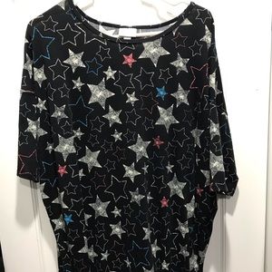 EUC Star LuLaRoe Irma Tunic